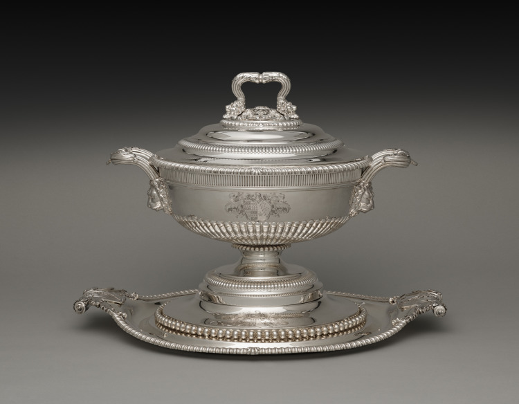 Covered Tureen on Stand