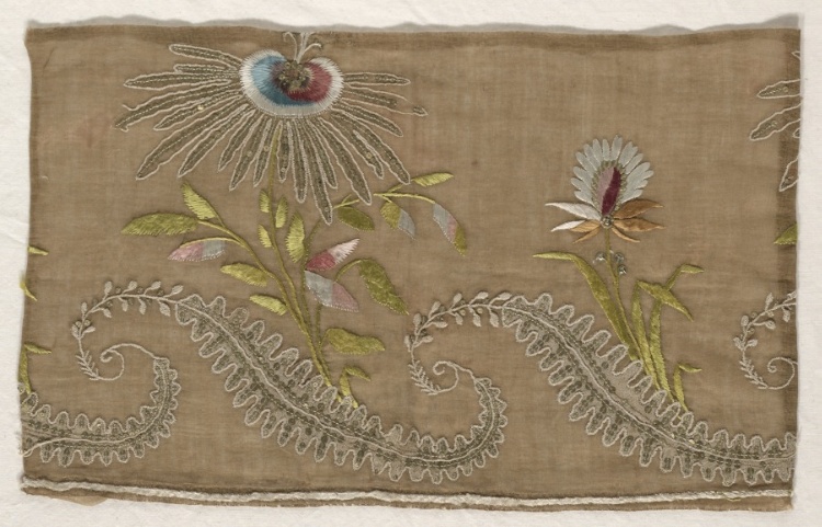Two Fragments of Embroidery