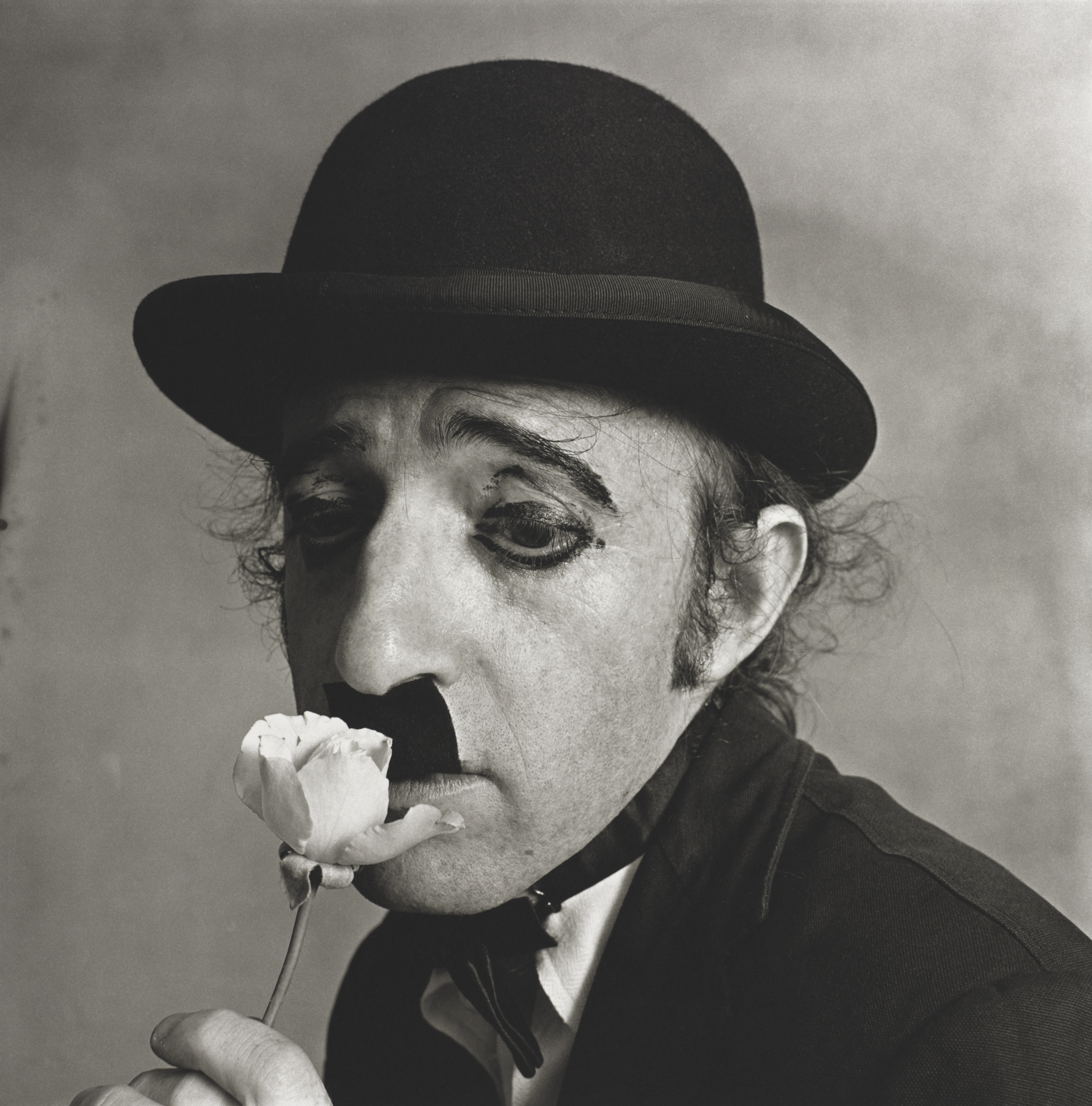 Woody Allen as Charlie Chaplin, New York, 1972