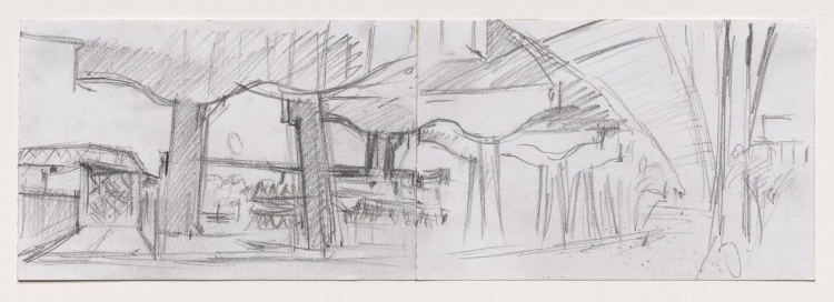Under the Gowanus, First Sketch for Part 2 (2 Pieces)