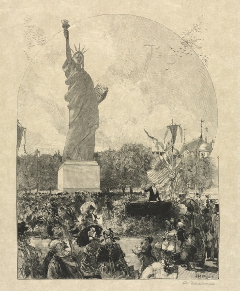 Liberty Enlightening the World, Offered to the City of Paris by the Americans
