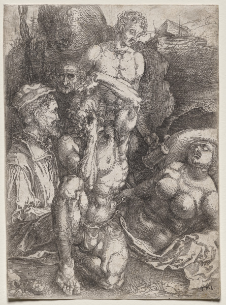 Group of Five Figures