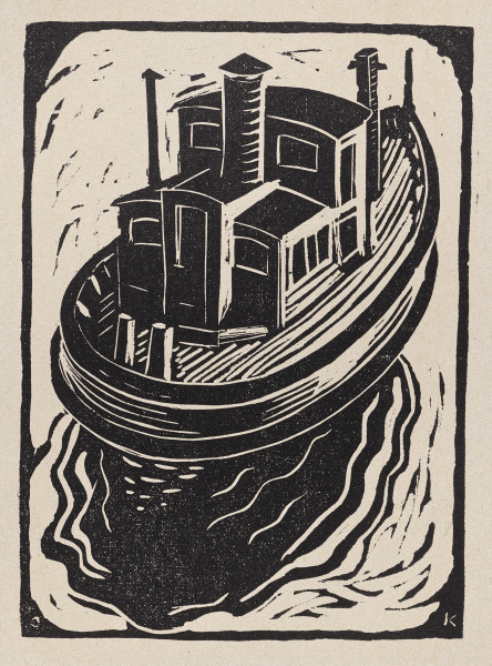 A Modern Pilgrim's Print Book: Wellfleet Oysterman
