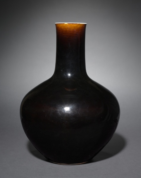 Bottle-Shaped Vase