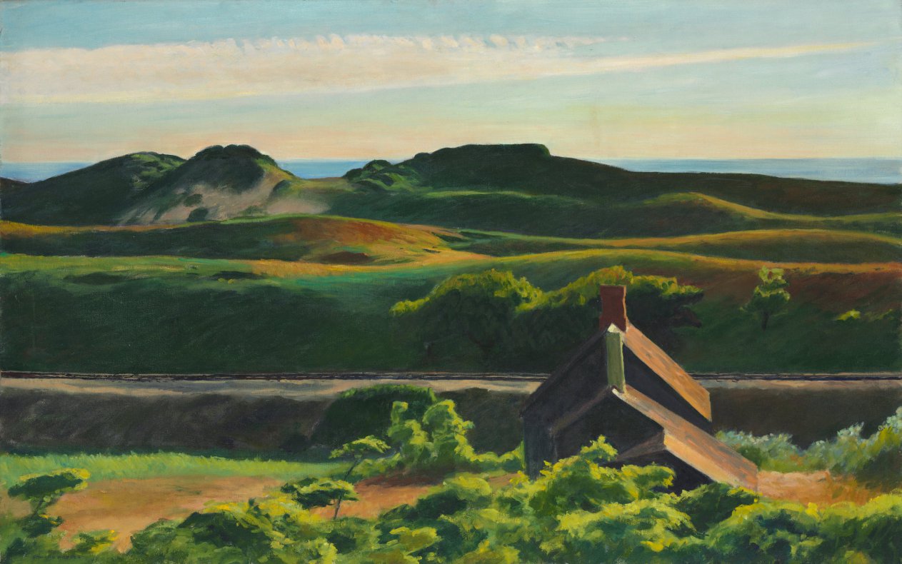 Hills, South Truro, Edward Hopper, 1930