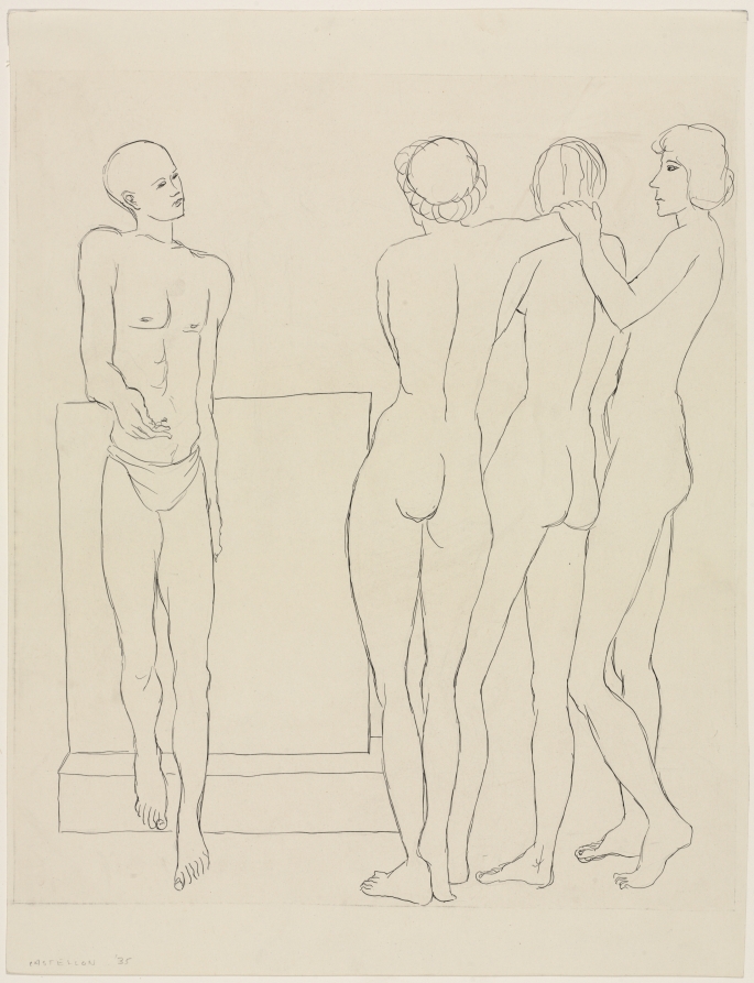 Judgment of Paris, Federico Castellon, 1935