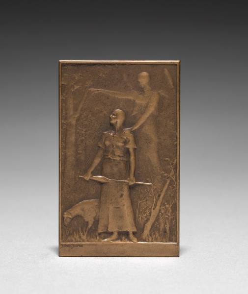 Medallion: Jeanne d'Arc (obverse)