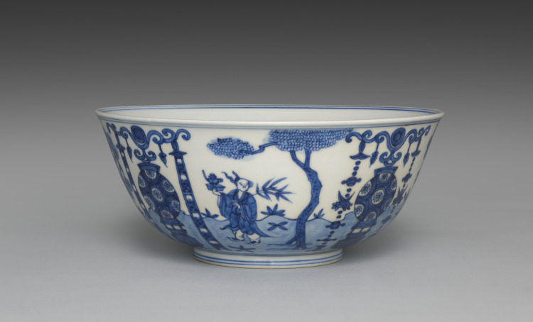 Bowl from Nesting Bowls with Daoist Immortals