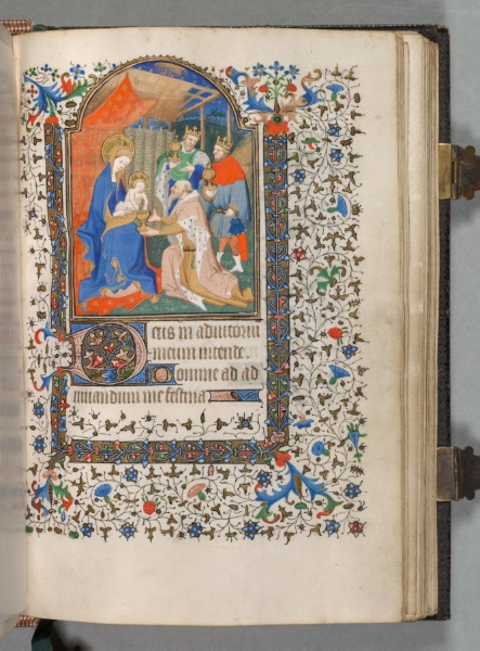 Book of Hours (Use of Paris): Fol. 67r, Adoration of the Magi