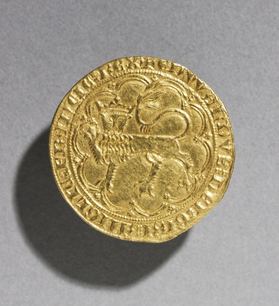 Leopard d'Or of Edward III of England (obverse)