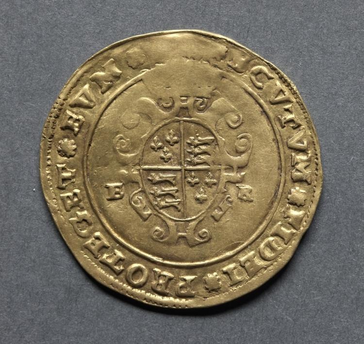 Half Sovereign: Crowned Royal Arms