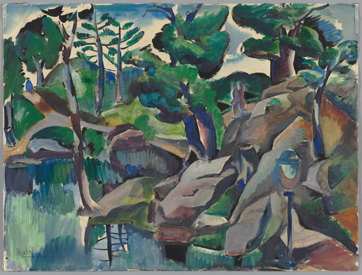 The Park, Jan Matulka