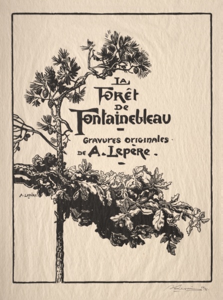 Fontainebleau:  Frontispiece
