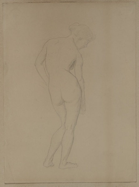 Female Nude Seen from the Rear