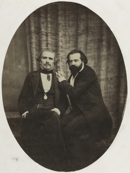 Portrait of the Actor Pierre Bocage and Friend