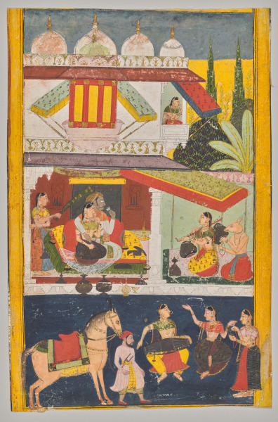 Shri Raga, from a Ragamala