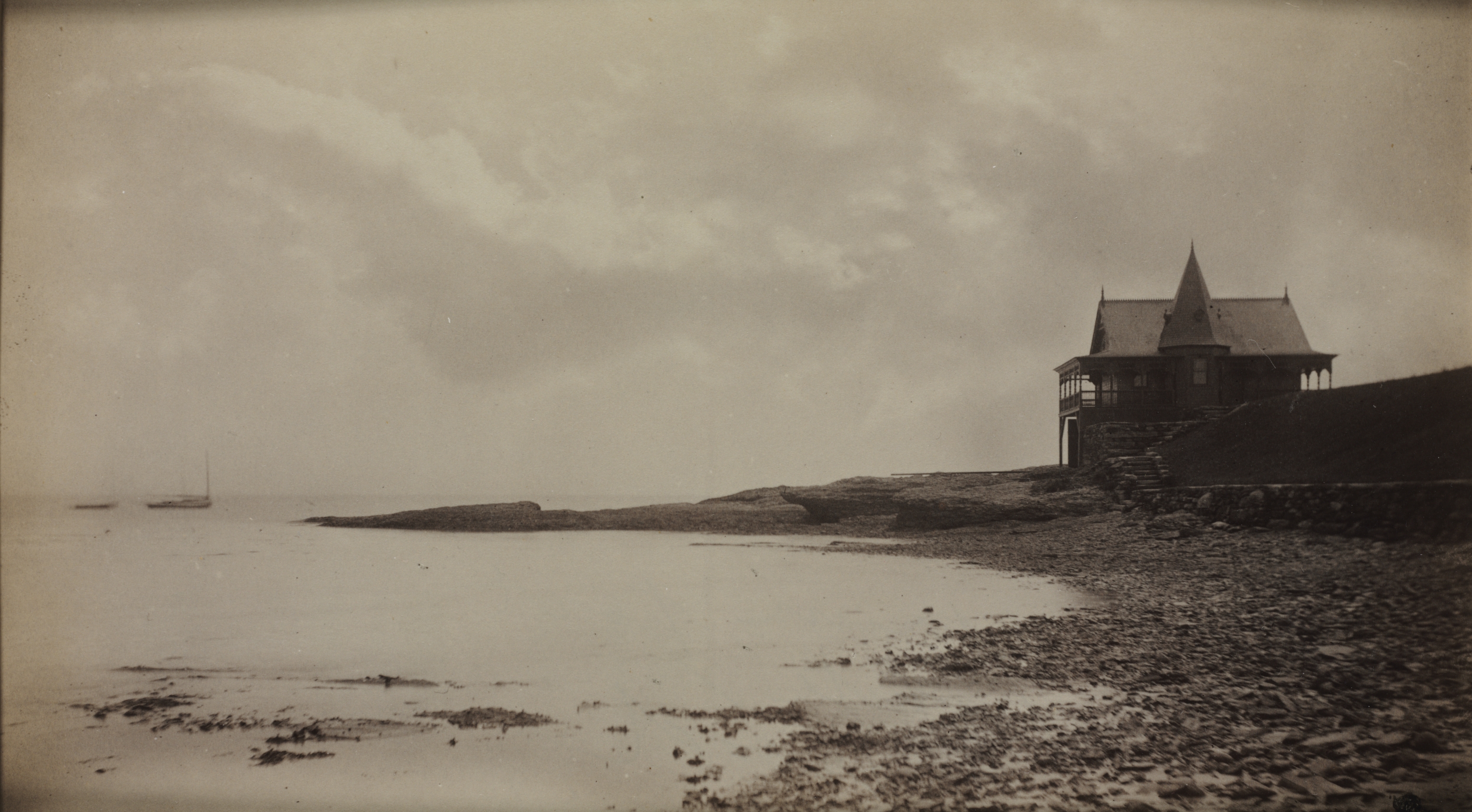 Edwin Booth's Boat House, Near Newport, August 6, 1884