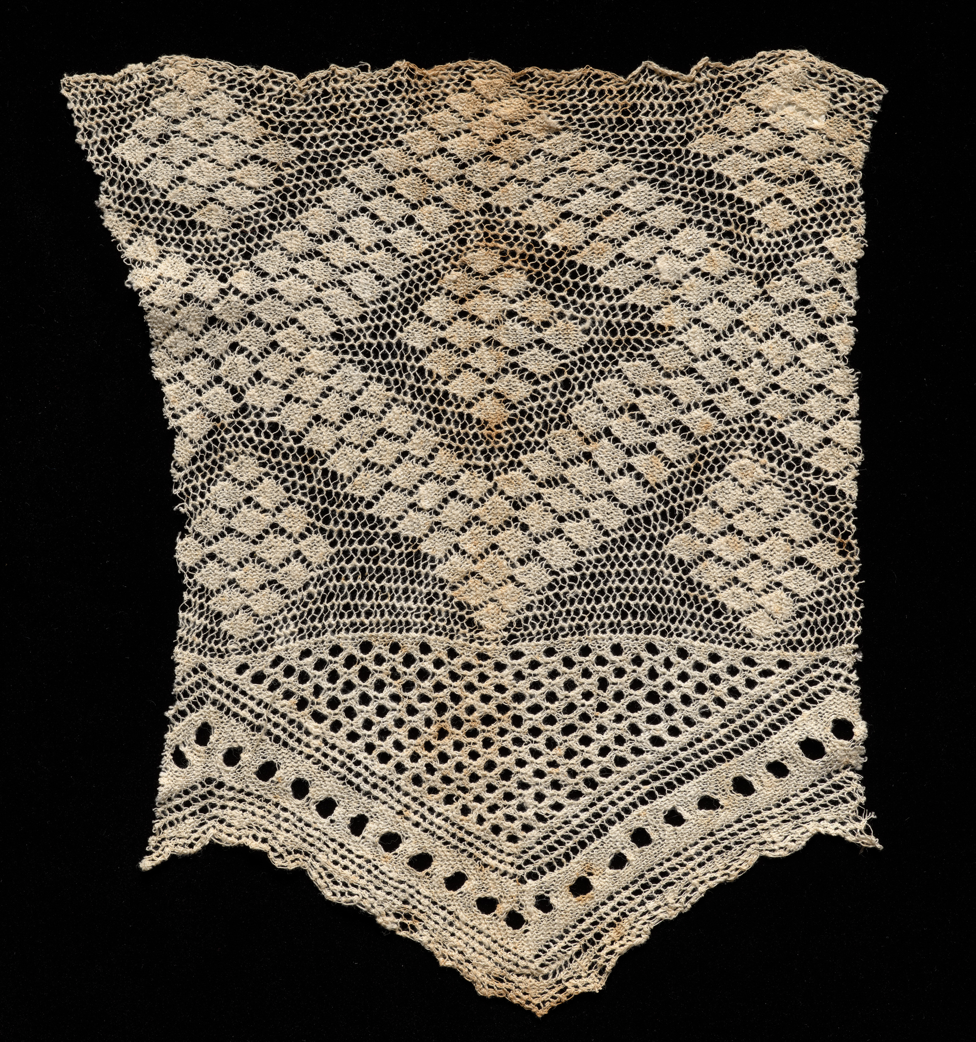 Fragment of Knitted Lace Flounce