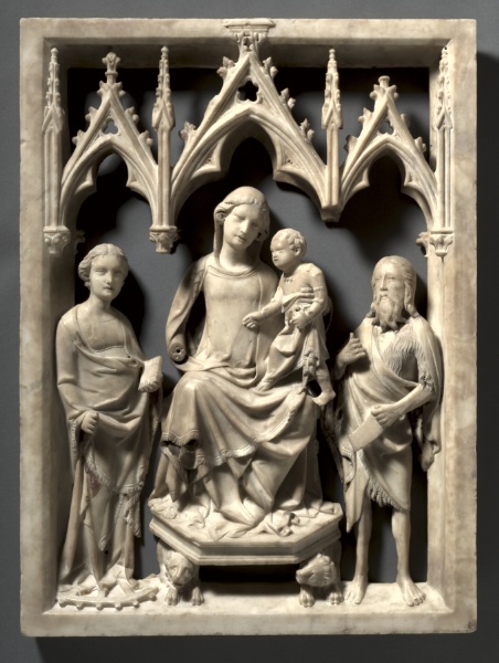 Madonna and Child with Saints Catherine and John the Baptist