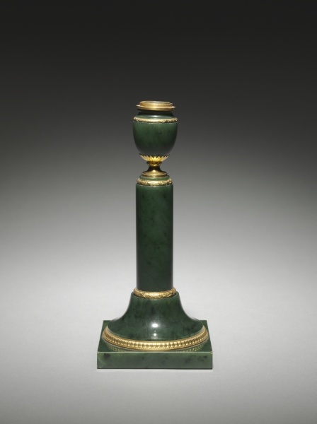 Electric Lamp in the Form of a Candlestick