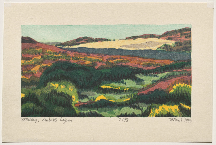 Point Reyes Book I. A Suite of Color Woodblock Prints