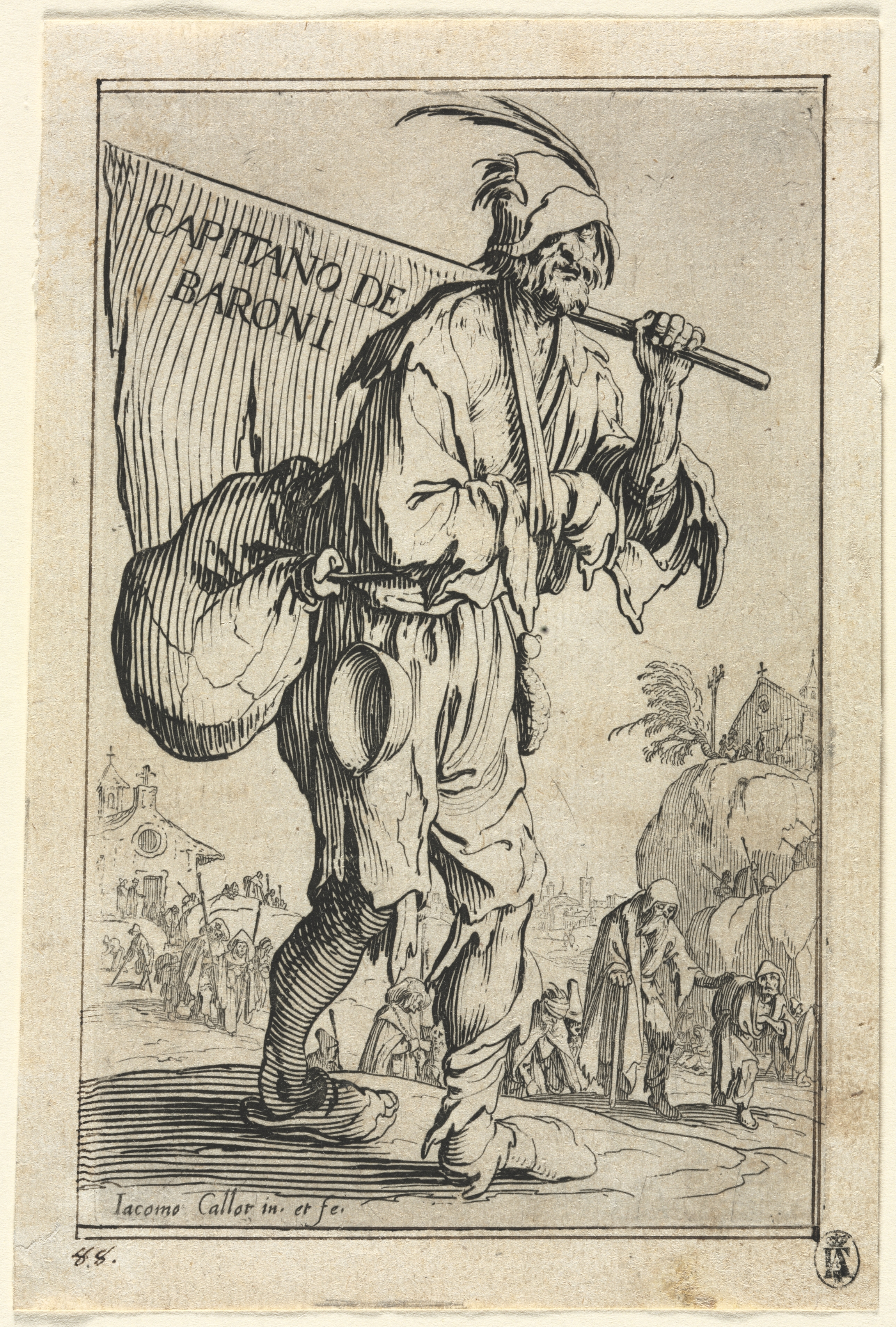 The Beggars: Frontispiece: Captain of the Barons