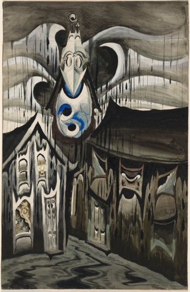 Church Bells Ringing, Rainy Winter Night