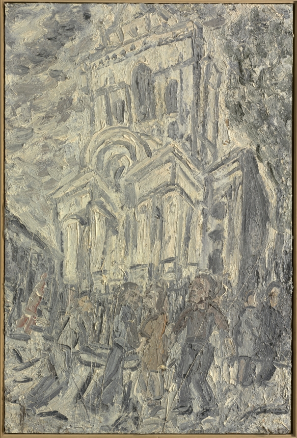 Christ Church Spitalfields, Friday Evening, Leon Kossoff, 1991