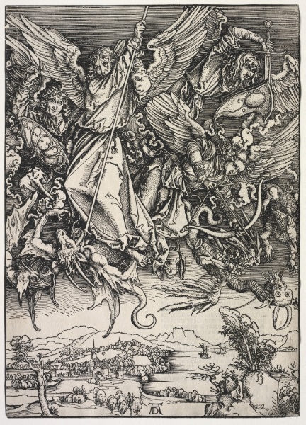 Revelation of St. John: St. Michael fighting the Dragon