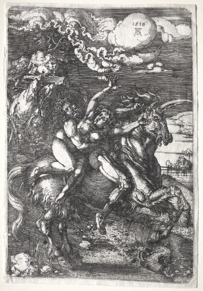 The Abduction on a Unicorn