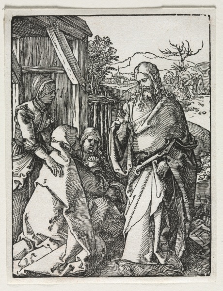 The Small Passion:  Christ Taking Leave of the Virgin