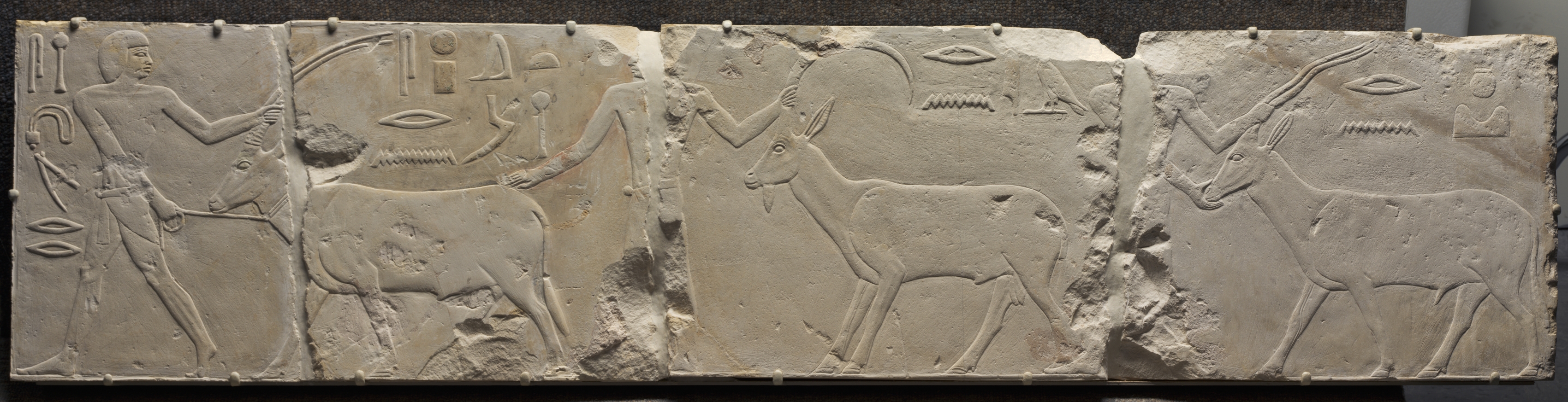 Relief of Men Bringing Desert Animals