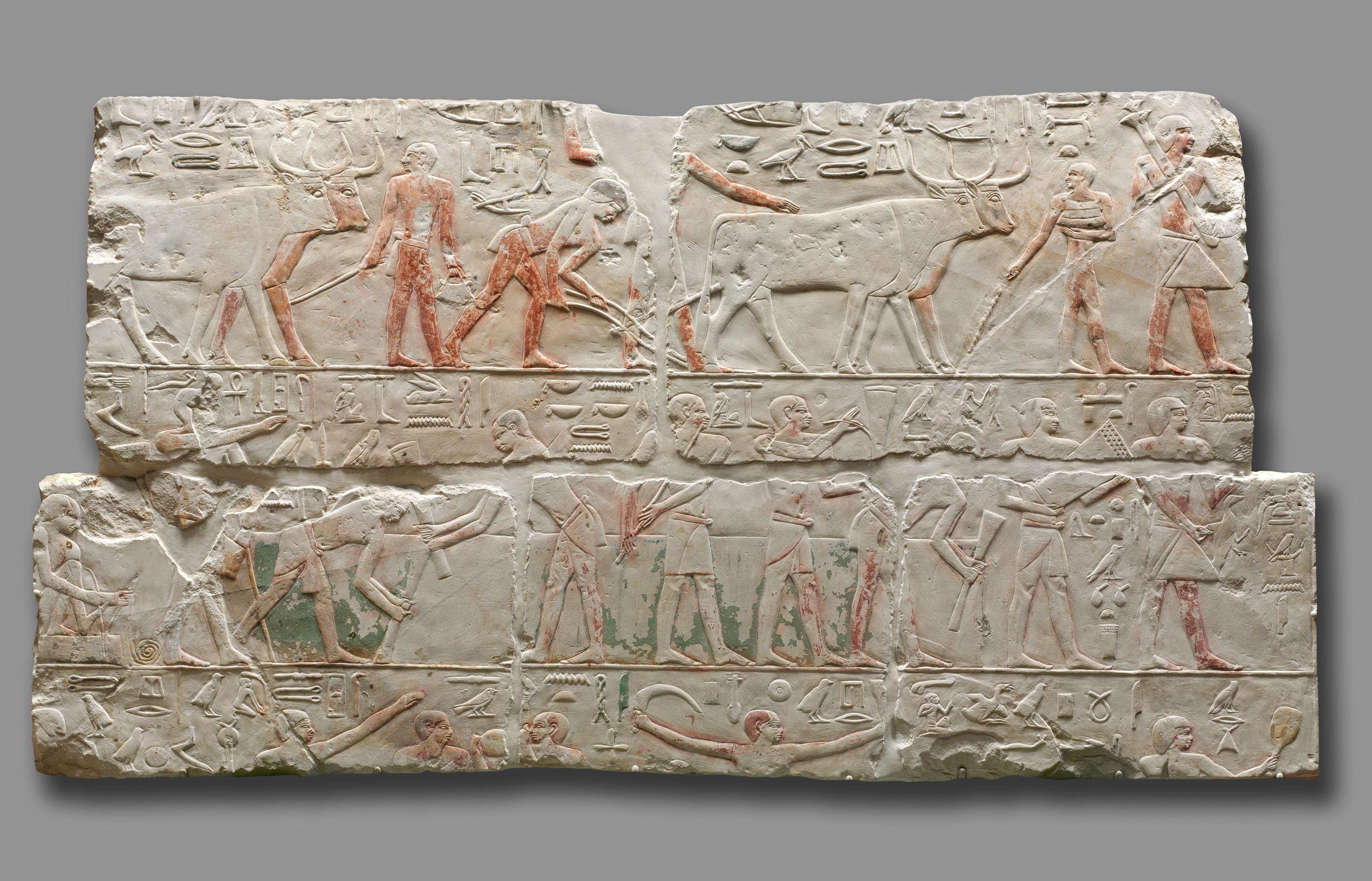 Relief of Agricultural Scenes