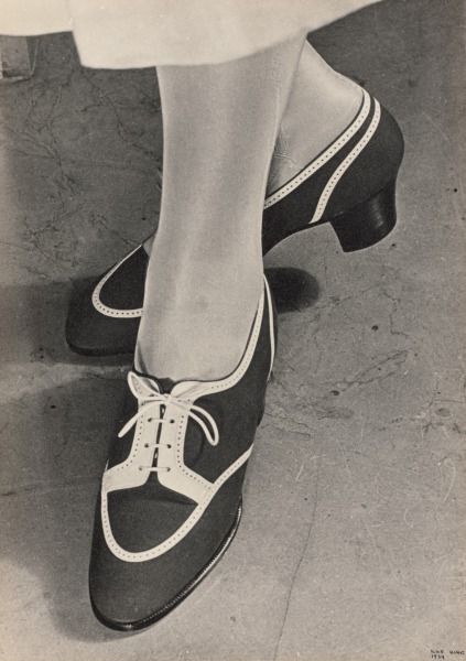 Close-up of Fashion Model's Shoes