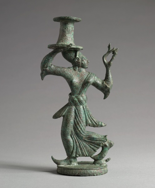 Candelabrum Stand of a Dancing Maenad
