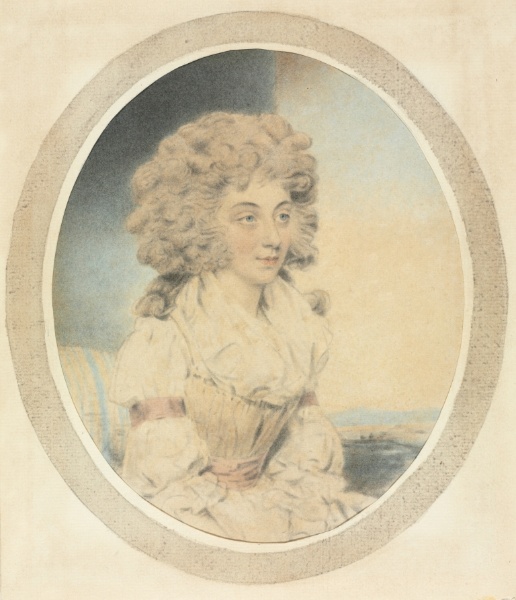 Seated Young Lady Facing Right