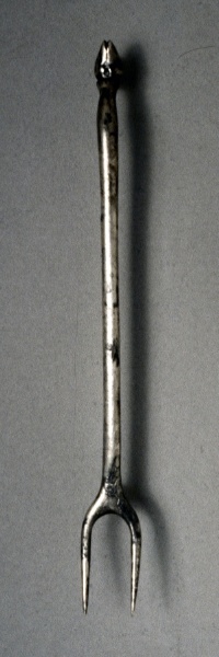 Fork with Animal Hoof Finial (Ornament)