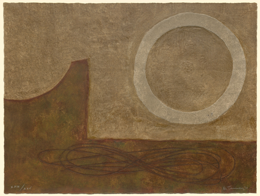 Clock without Time, Rufino Tamayo, 1977