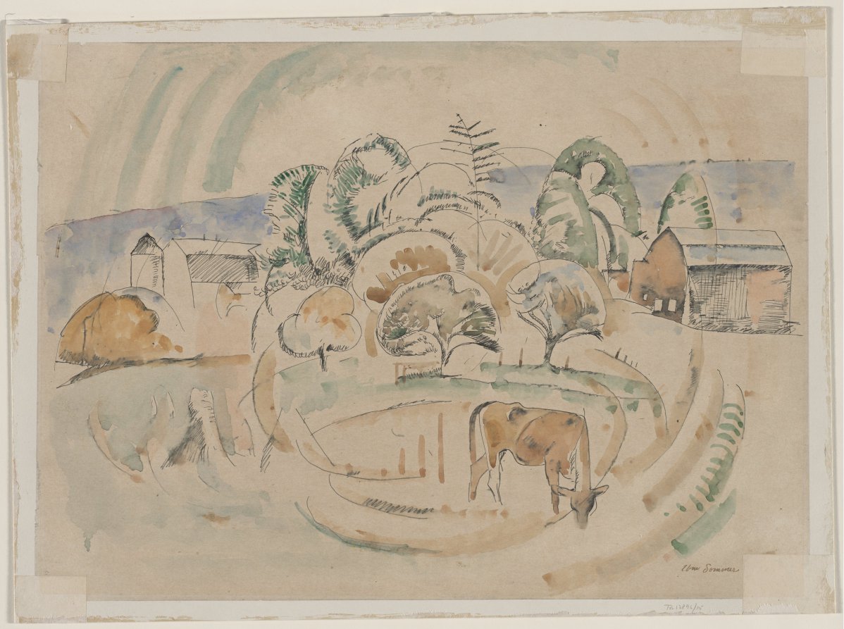 The Valley Farm, William Sommer, ок. 1890–1949