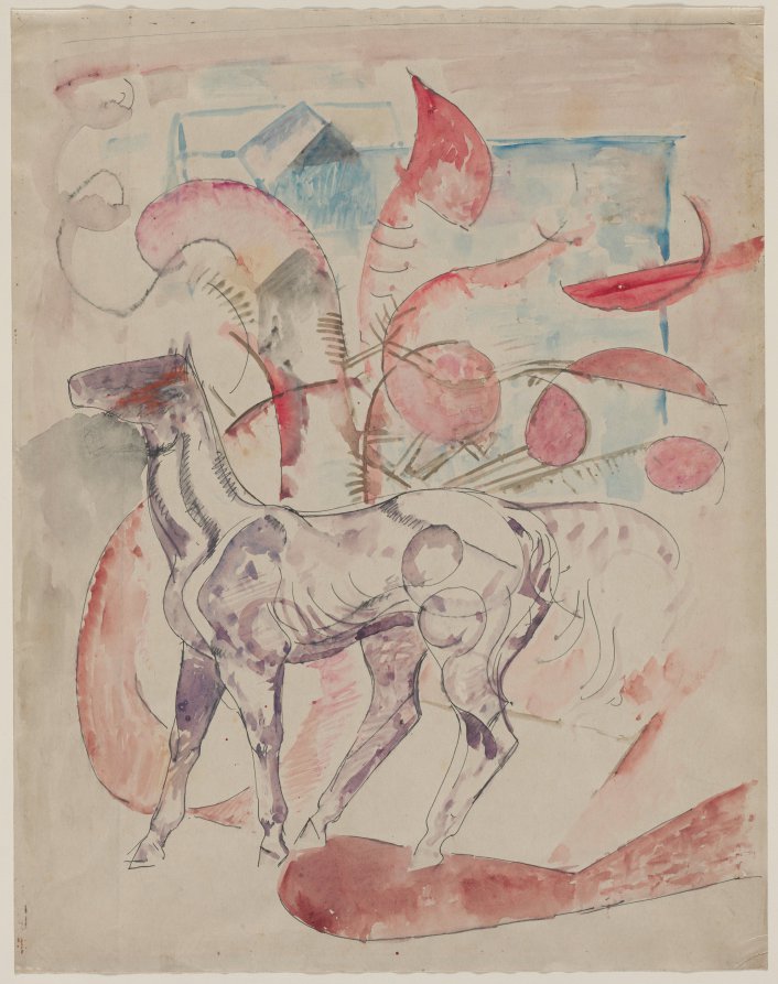 The Lavender Horse, William Sommer, c. 1890–1949