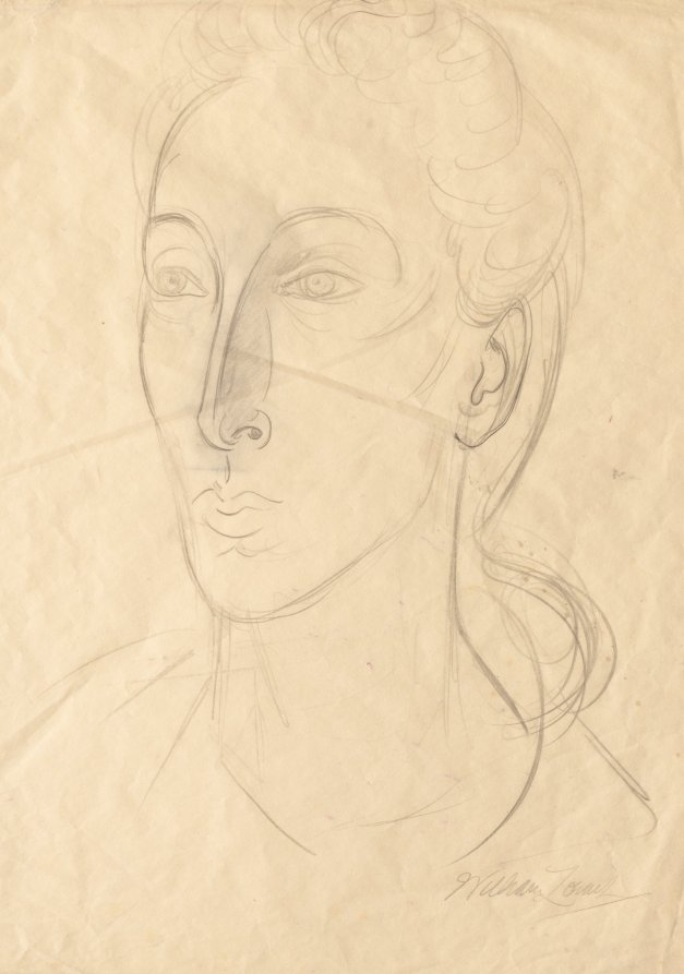 Head of Gertrude, William Zorach, c. 1938