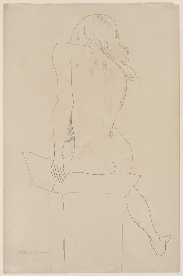 Flowing Hair, William Sommer, c. 1890–1949