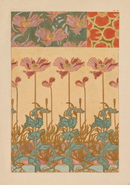 Documents Decoratifs:  Oriental Poppies