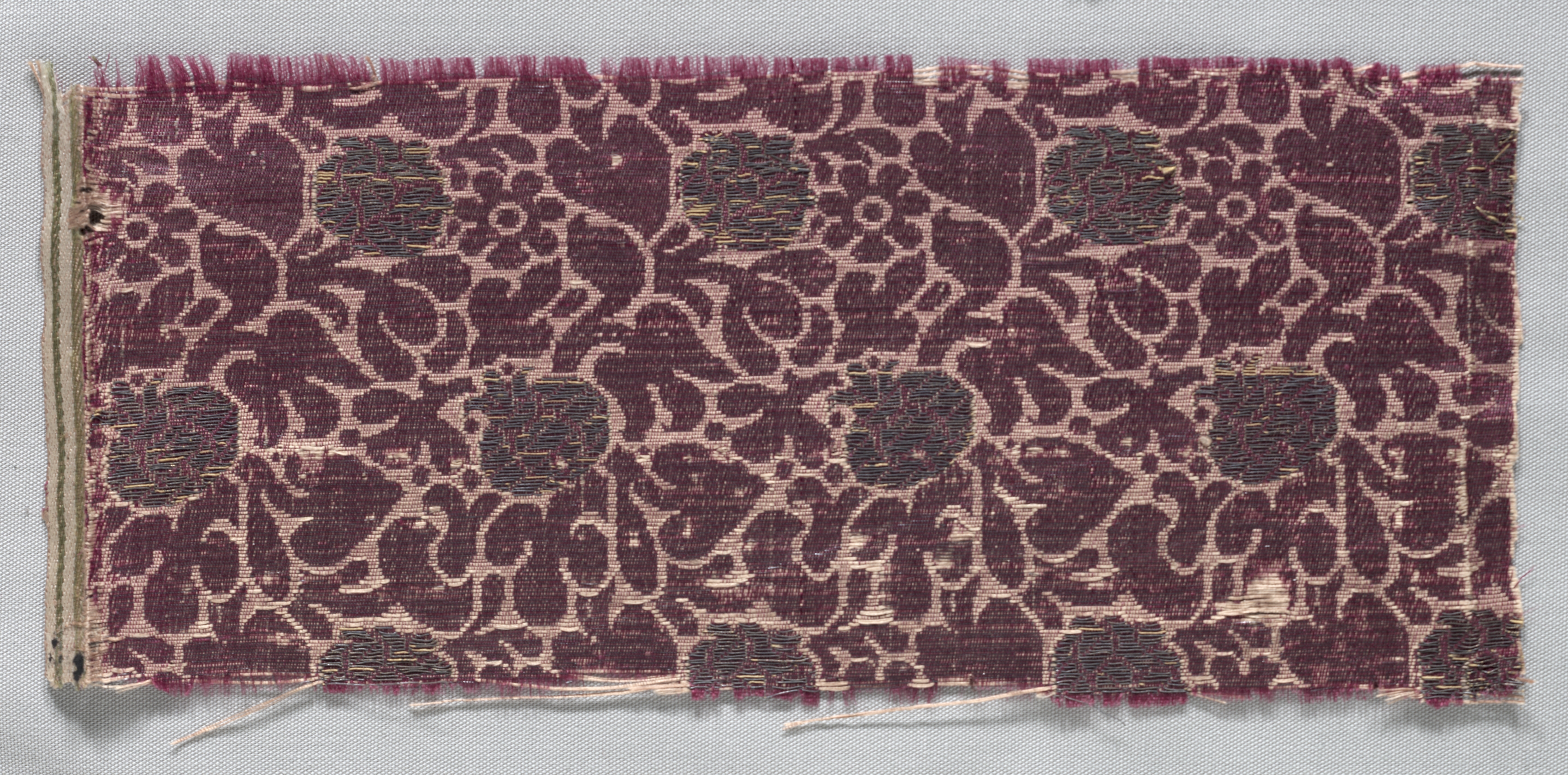 Brocaded Textile Fragment