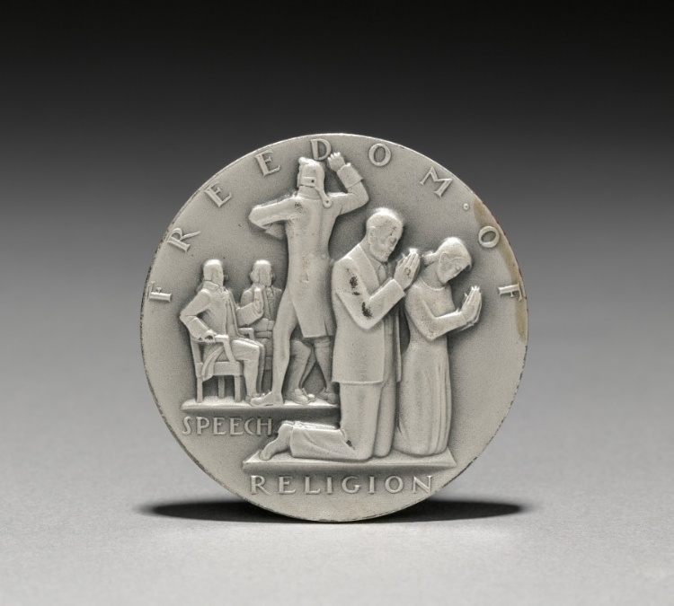 Medal: The Four Freedoms (obverse)