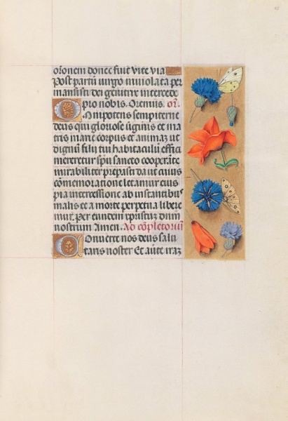 Hours of Queen Isabella the Catholic, Queen of Spain:  Fol. 85r