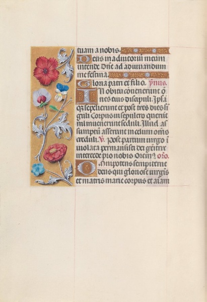 Hours of Queen Isabella the Catholic, Queen of Spain:  Fol. 85v