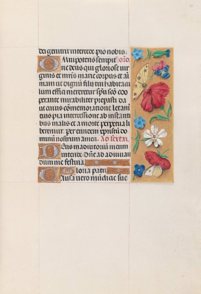 Hours of Queen Isabella the Catholic, Queen of Spain:  Fol. 83r