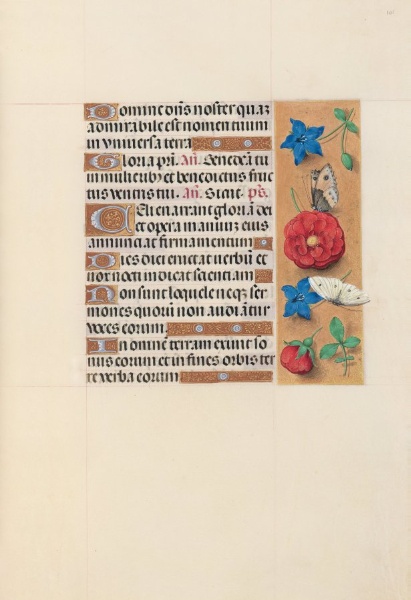 Hours of Queen Isabella the Catholic, Queen of Spain:  Fol. 101r