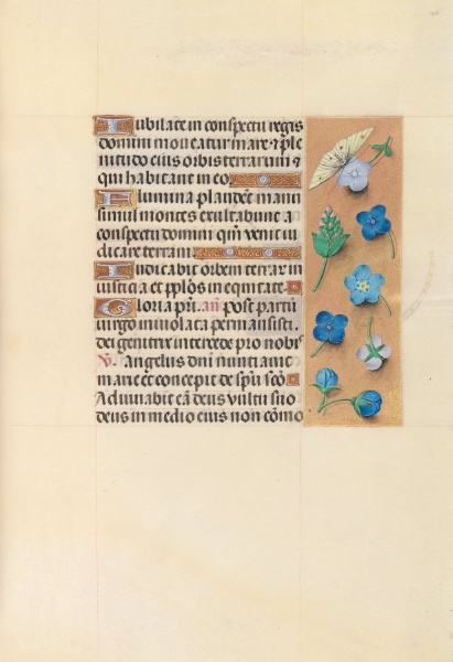 Hours of Queen Isabella the Catholic, Queen of Spain:  Fol. 110r
